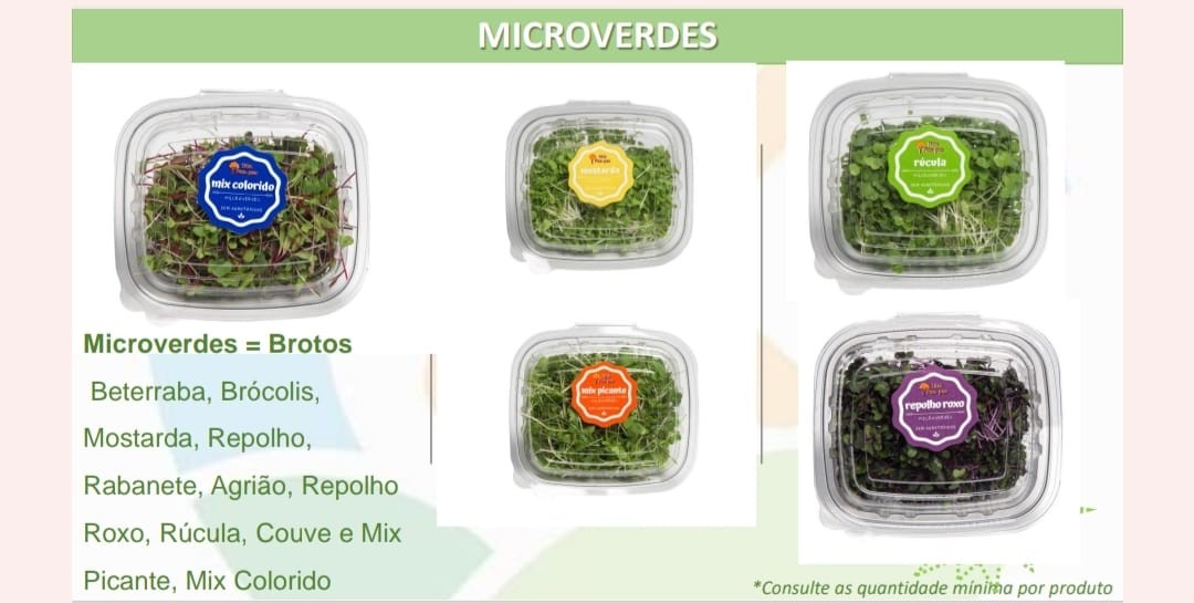 Bandejas de micro-verdes